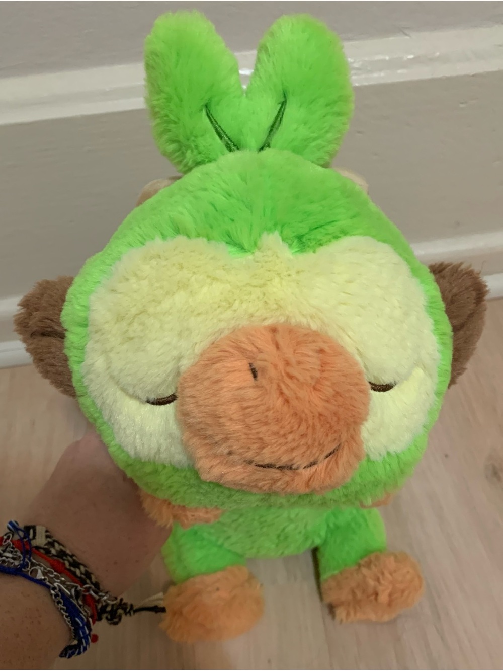 Pokémon relaxing grookey plush official